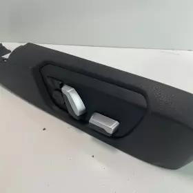 7243556 BMW Front Right Passenger Seat Switch Cover 320I F30 #2