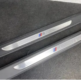 7900776 BMW Door Sill Plate Molding Left Right Set Sport E92