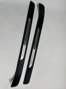 8042856 BMW Door Sills Entrance Molding Left Right Set Sport