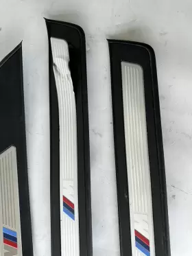 8050052 BMW Sport Door Sill Scuff Panels Plates Trims Set F10 #2