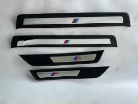 8050052 BMW Sport Door Sill Scuff Panels Plates Trims Set F10