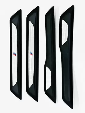 8051037 BMW Sport Front Rear Door Sill Cover Trims Entrance #2