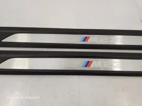 8059061 BMW Front Door Sills Sport Scuff Plate Set F22 #3