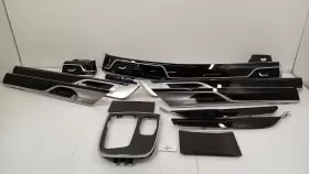 8068698 BMW Dash Doors Air Vent Wood Effect Set G12 740 #3