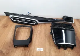 8093585 BMW Central Console Dash Panel Piano Interior Set G80