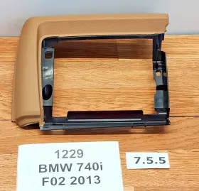 9170384 BMW Left Driver Dash Panel Cover 740 750