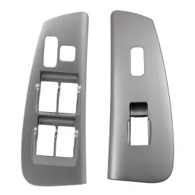 6449-0028SV-LR BROCK Set Front Power Window Switch Bezels