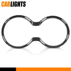 C-02ITG3924ACB CARLIGHTS Gear Cup Holder Cover Bezel Carbon