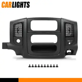 C-02ITM3705CBK CARLIGHTS Dash Radio Bezel Climate Panel Vent