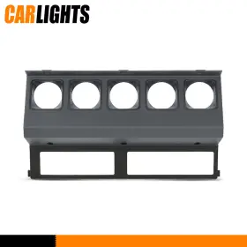 C-02ITM3951AGY CARLIGHTS Yj Center Gauge Radio Dash Bezel