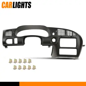 C-02ITM45N6ABK CARLIGHTS Cluster Radio Dash Vent Bezel Monte
