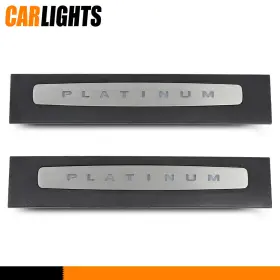 C-02RPA1202ABK CARLIGHTS Led Platinum Door Sill Plates Crew