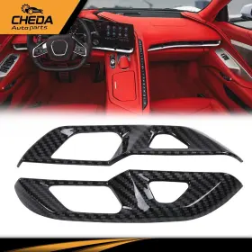 GPL99045 CHEDA Door Lock Switch Panel Cover Trims C8 Corvette