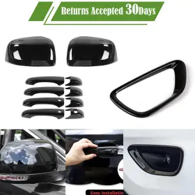 2025TAB643 CHERO Mirror Caps Door Handle Cover Jeep Cherokee