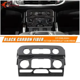 240315US09 CHEROCAR Carbon Fiber Air Conditioner Switch Frame