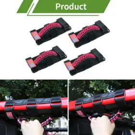 2025TAB813 CHEROCAR Roll Bar Grab Handle Grip Pink Cj Yj Jk