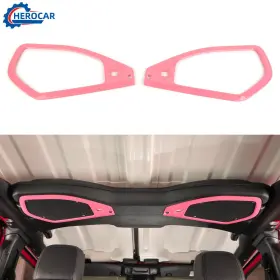CHEROCAR0125032566 CHEROCAR Pink Roof Horn Speaker Cover Jl