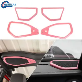 CHEROCAR25121644 CHEROCAR Pink Car Speaker Cover Jl Jt Kit
