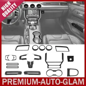 CHEROCAR2601161 CHEROCAR Carbon Interior Dash Cover Kit Ford