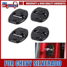 MEG2025032101 CHEROCAR Carbon Fiberdoor Lock Buckle Cover