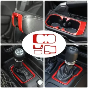 RT-TCZ21192023 CHEROCAR Interior Gear Panel Front Cup Cover