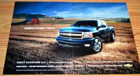 AD-09 CHEVROLET Advertisement Print 1500 2500 4X4 Chevy