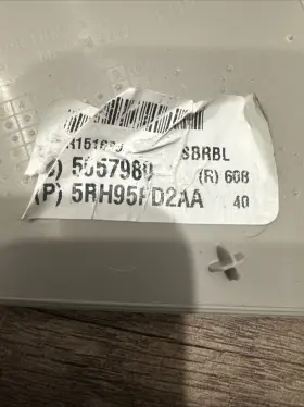 5RH95PD2AA CHRYSLER Left Center Lower Pillar Cover Cap #3