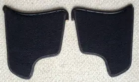 132001 CORVETTE Kick Panels Carpet C2