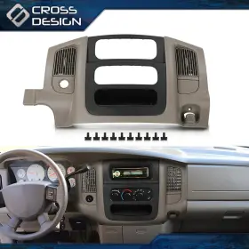 HT-02ITM3705BBE CROSSDESIGN Dash Radio Bezel Climate Panel