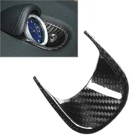 550748567704 DICTORCOLTD Carbon Fiber Car Dashboard Clock