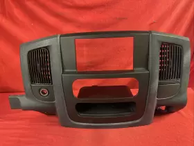 1000252TRMAA DODGE Double Din Radio Dash Bezel Vents 1500 Ram #2