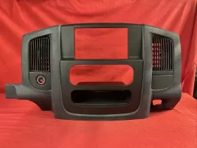 1000252TRMAA DODGE Double Din Radio Dash Bezel Vents 1500 Ram