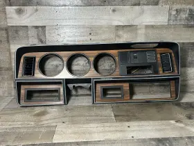 146954216519 DODGE Ramcharger Dash Bezel Panel Wood D250 D350