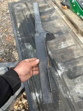 1DX72TRMAB DODGE Rear Right Door Sill Scuff Plate Cover Panel #3