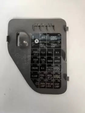 55114762 DODGE Interior Fuse Box Cover Dash 1500 Ram #2