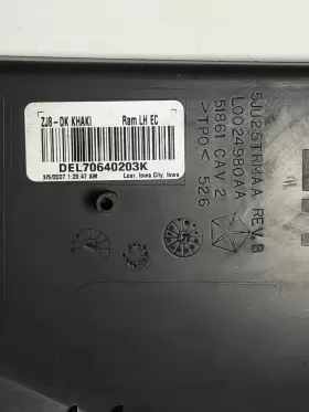 5JU25TRMAA DODGE Left Dash End Panel Lh 1500 2500 3500 Ram #2