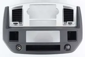 5KR601DHAA DODGE Dash Bezel Radio Climate Control Med Slate