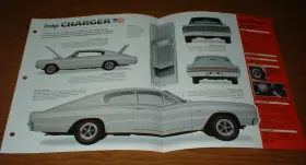 Dodge Charger Original Imp Brochure Specs Info Hemi
