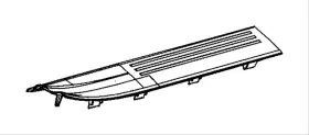 AA0089 DODGE Plate Assay Front Scuff Sxt Caravan