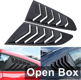 9MGKDL E-COWLBOY Window Louvers Ford Mustang