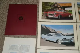 Factory/oem Rare Vintage Chrysler Promo Lithograph SET-6 Art #3