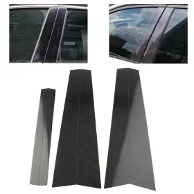 810000226054 FLASHBUYEASY Carbon Fiber Car Window Door Pillar
