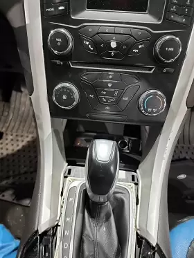 254.FD1L14 FORD Front Center Dash Radio Bezel Surround Panel #2