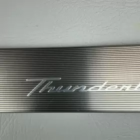 4B88-CA FORD Right Dashboard Molding Striped Thunderbird #3