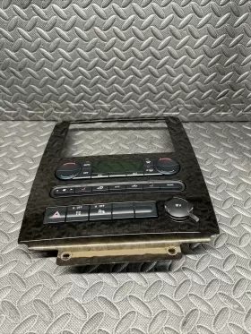 5F9T FORD Hundred Radio Climate Control Dash Bezel Hazard #3