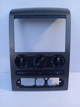 6L30-2AAASMDS FORD Center Dash Radio Bezel Surround Carbon