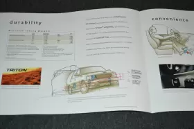 Ford Expedition Original Dealer Foldout Poster Advertisement #3