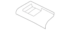 BB5Z-78312A29-AE FORD Quarter Panel Lower Cover