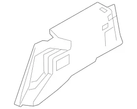 CL1Z-4031012-BA FORD Interior Quarter Panel