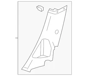 CV6Z-5431013-AA FORD Lower Quarter Focus